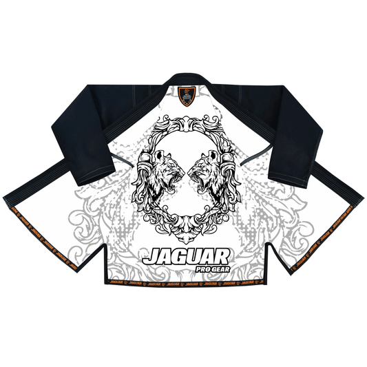 Jaguar Pro Gear - Screaming Tigers Inner Sublimated - Pro Brazilian Jiu Jitsu Kimono Gi Uniform Unisex