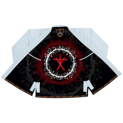 Jaguar Pro Gear - Red Zone Inner Sublimated - Pro Brazilian Jiu Jitsu Kimono Gi Uniform Unisex