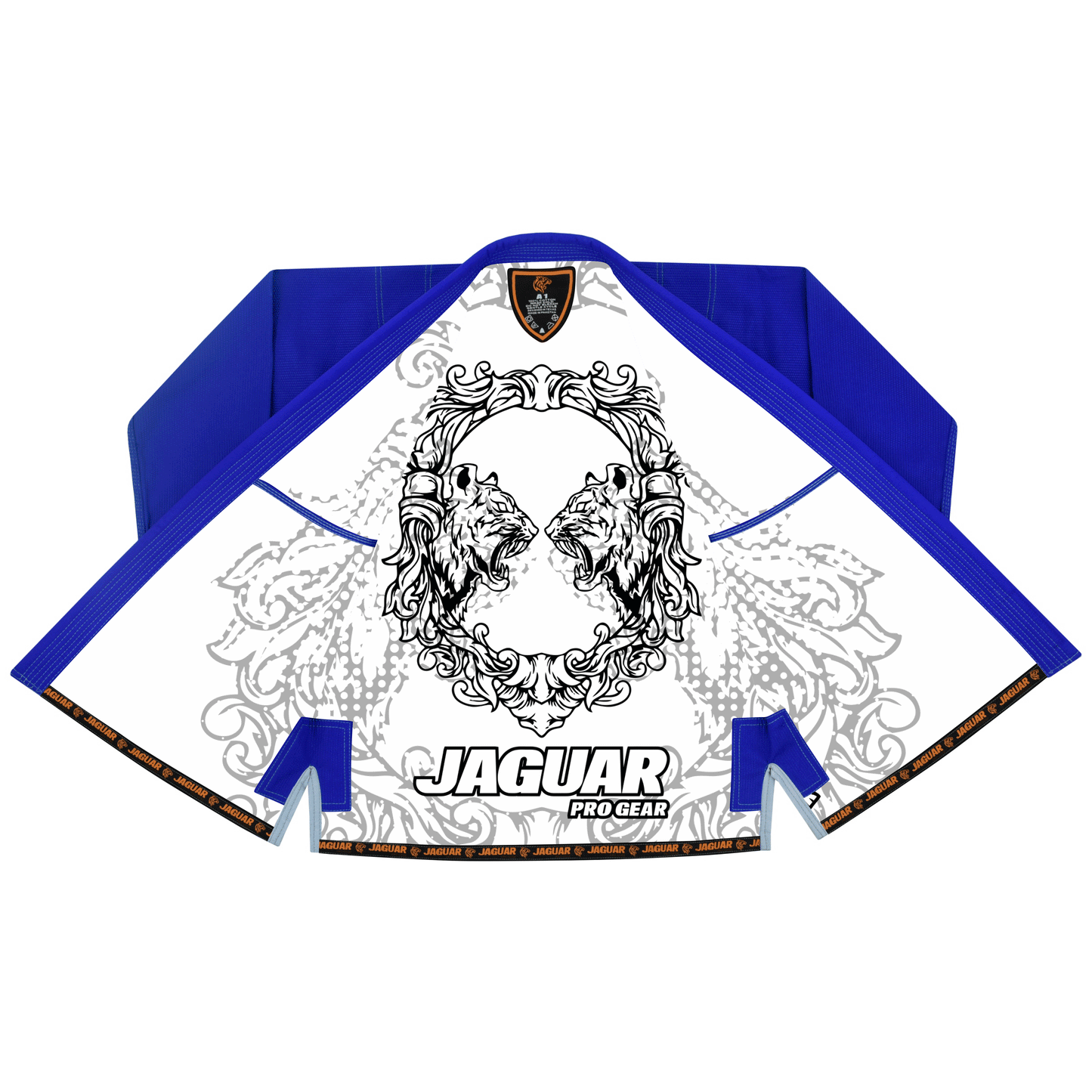 Jaguar Pro Gear - Screaming Tigers Inner Sublimated - Pro Brazilian Jiu Jitsu Kimono Gi Uniform Unisex