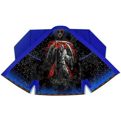 Jaguar Pro Gear - Death Reaper Inner Sublimated - Pro Brazilian Jiu Jitsu Kimono Gi Uniform Unisex