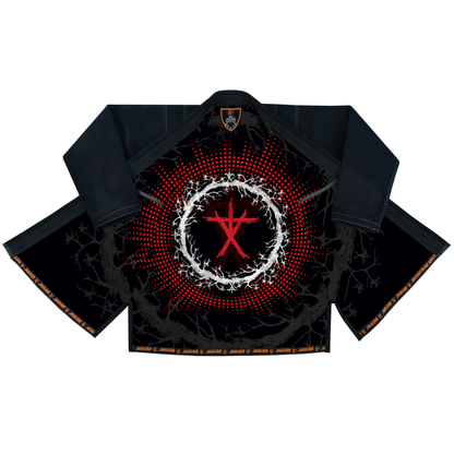 Jaguar Pro Gear - Red Zone Inner Sublimated - Pro Brazilian Jiu Jitsu Kimono Gi Uniform Unisex