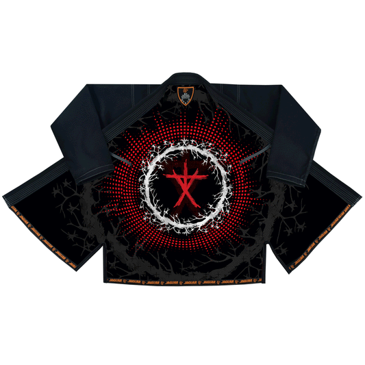 Jaguar Pro Gear - Red Zone Inner Sublimated - Pro Brazilian Jiu Jitsu Kimono Gi Uniform Unisex