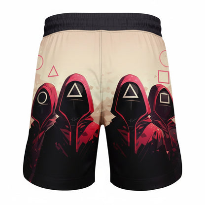 Squid Game - MMA BJJ Rank Short For Mixed Martial Arts Boxing Muay Thai Training & Fight