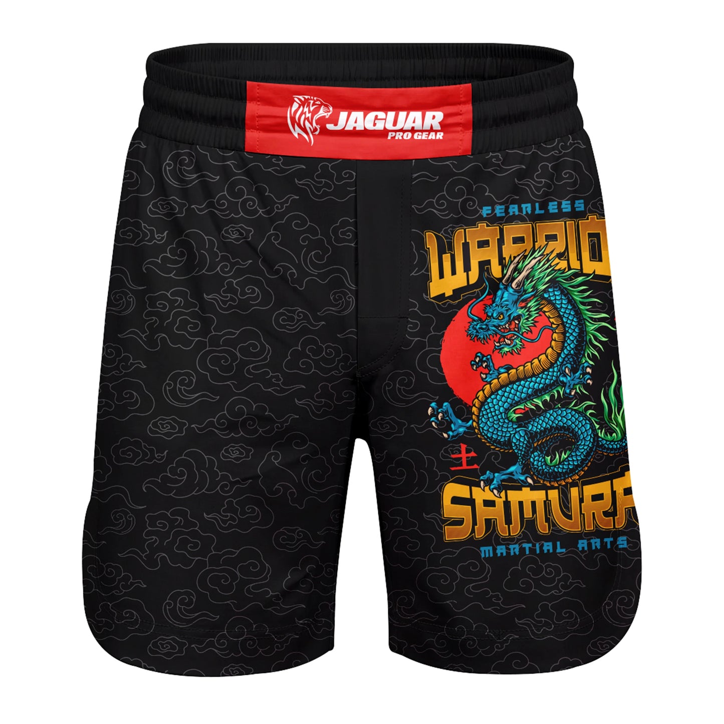 Samurai Dragon - MMA BJJ Rank Short For Mixed Martial Arts Boxing Muay Thai Training & Fight