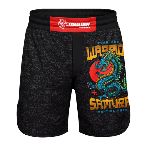 Samurai Dragon - MMA BJJ Rank Short For Mixed Martial Arts Boxing Muay Thai Training & Fight