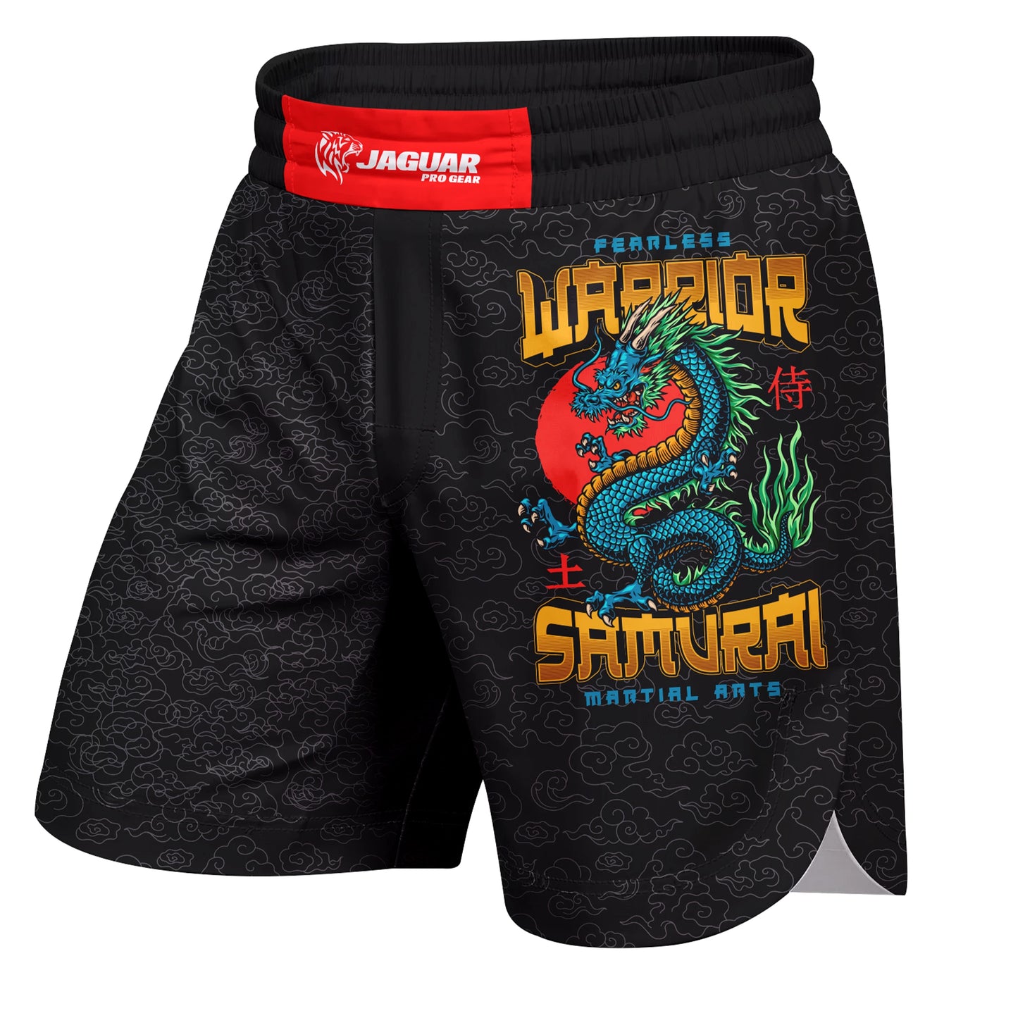Samurai Dragon - MMA BJJ Rank Short For Mixed Martial Arts Boxing Muay Thai Training & Fight