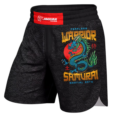 Samurai Dragon - MMA BJJ Rank Short For Mixed Martial Arts Boxing Muay Thai Training & Fight