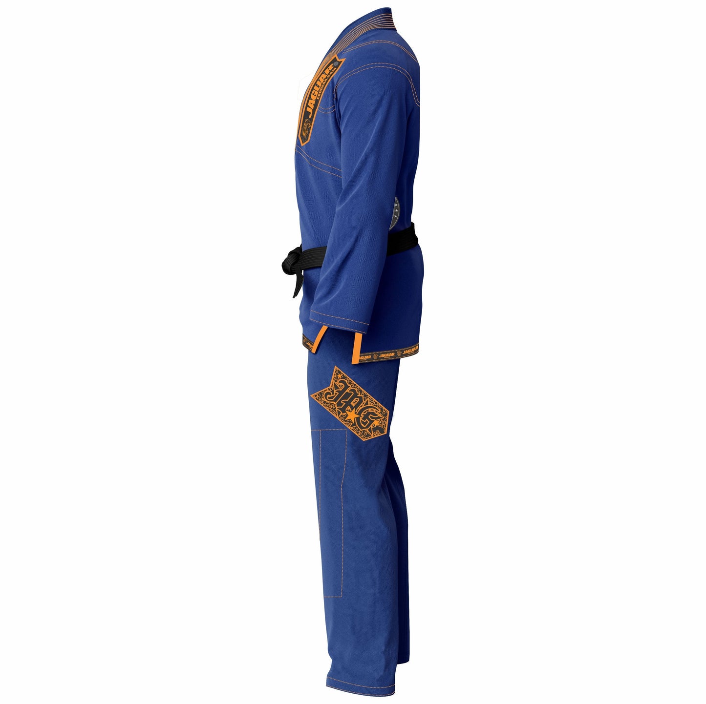 Jaguar Pro Signature Custom Name And Logo - Brazilian Jiu Jitsu BJJ Kimono Gi Uniform Unisex