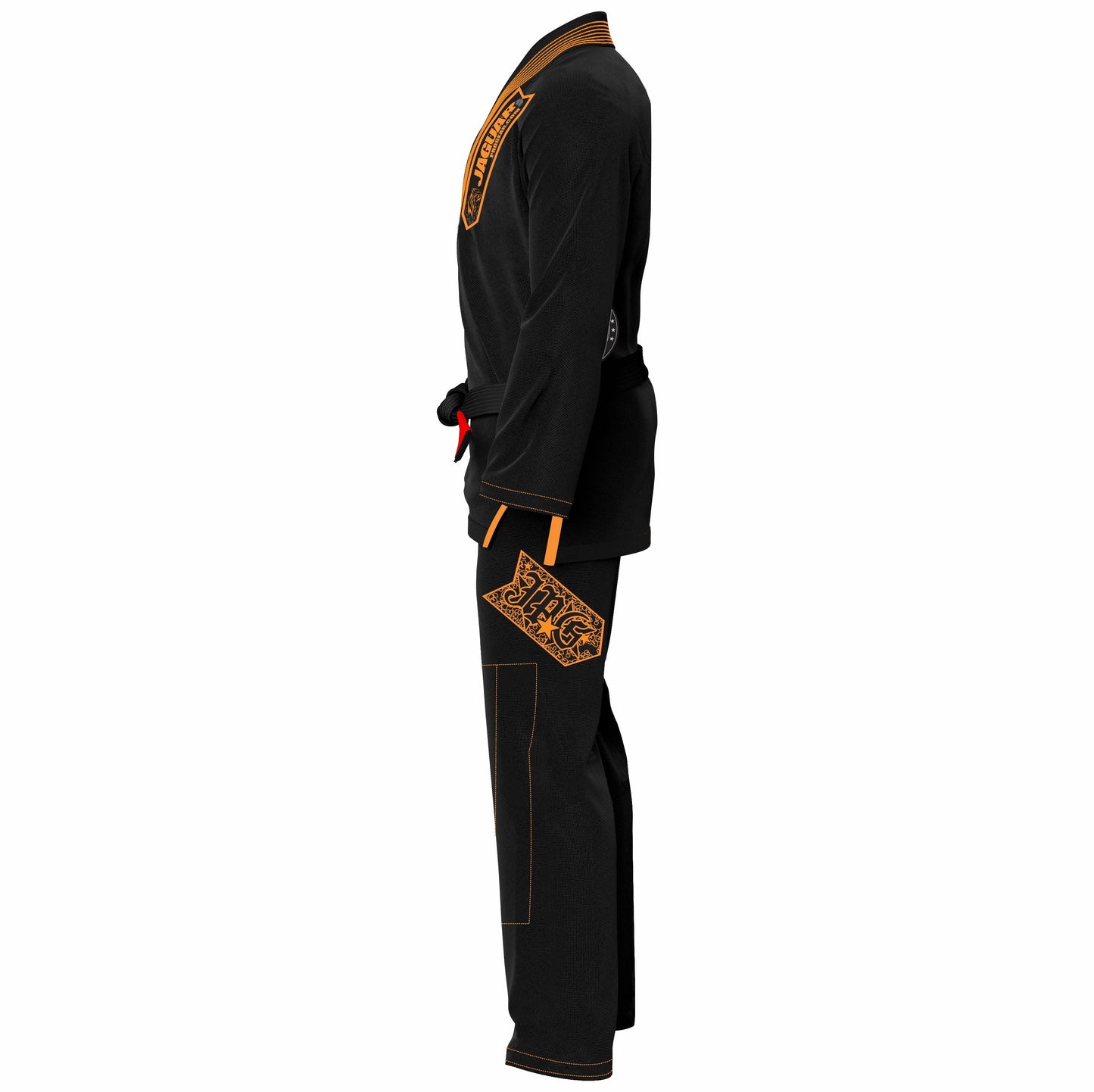 Jaguar Pro Signature Custom Name And Logo - Brazilian Jiu Jitsu BJJ Kimono Gi Uniform Unisex