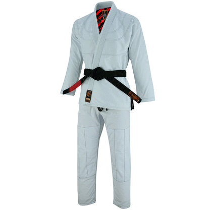 Jaguar Pro Gear - White Tiger Inner Sublimated - Pro Brazilian Jiu Jitsu Kimono Gi Uniform Unisex