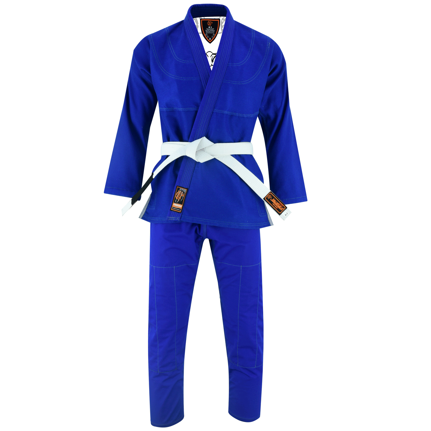 Jaguar Pro Gear - Screaming Tigers Inner Sublimated - Pro Brazilian Jiu Jitsu Kimono Gi Uniform Unisex