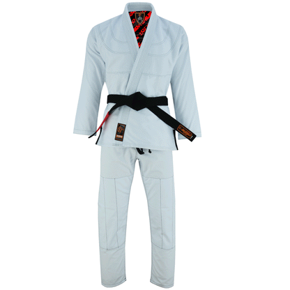 Jaguar Pro Gear - White Tiger Inner Sublimated - Pro Brazilian Jiu Jitsu Kimono Gi Uniform Unisex