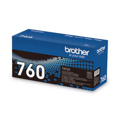 TN760 High-Yield Toner, 3,000 Page-Yield, Black