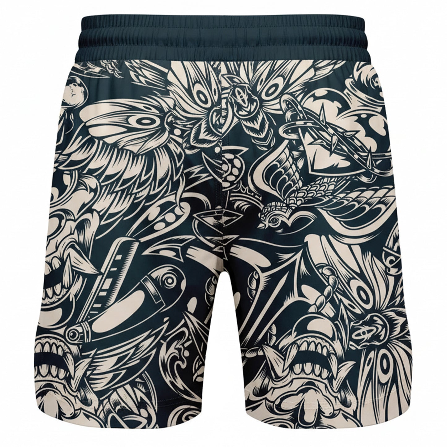 Japanese Tattoo Art - MMA BJJ Rank Short For Mixed Martial Arts Boxing Muay Thai Training & Fight