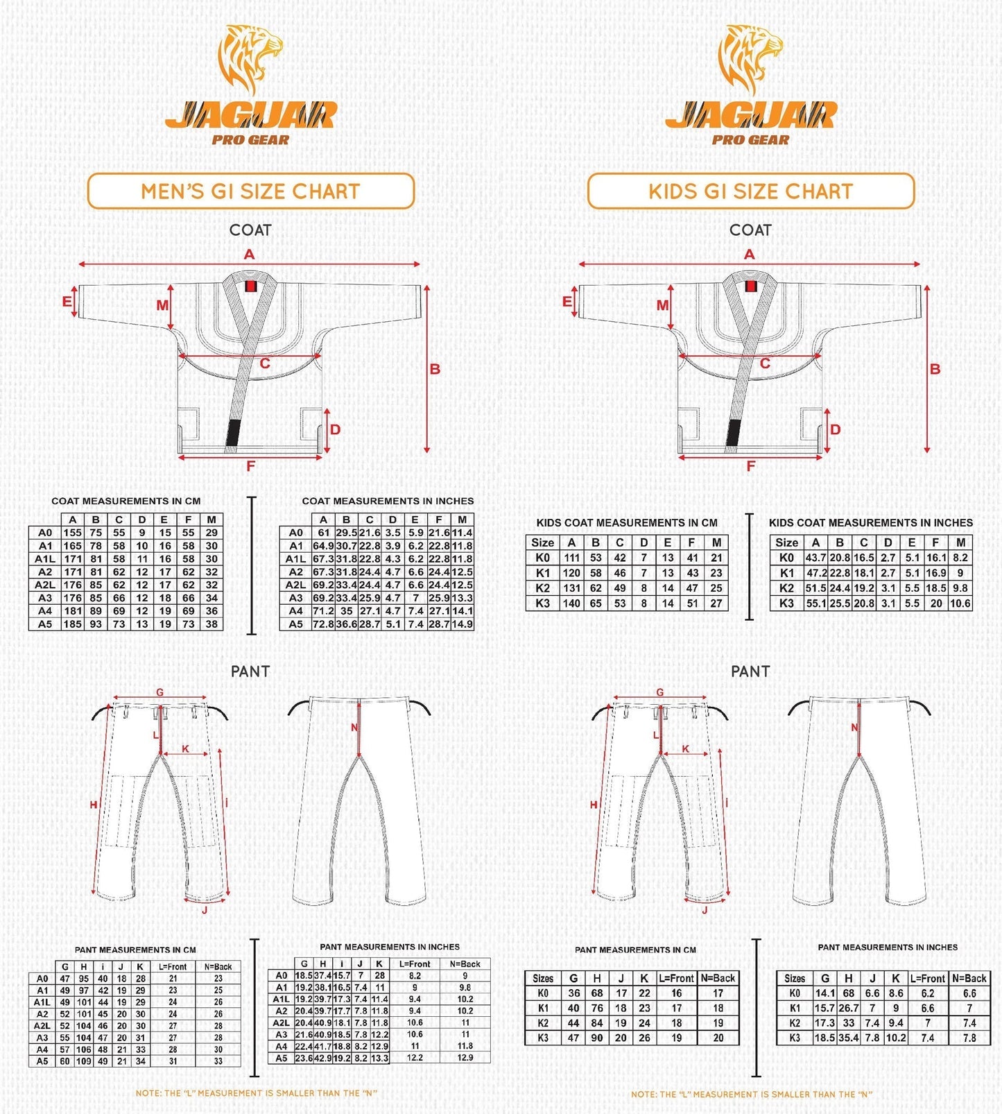 Jaguar Pro Gear - White Tiger Inner Sublimated - Pro Brazilian Jiu Jitsu Kimono Gi Uniform Unisex