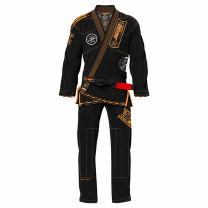 Jaguar Pro Signature Custom Name And Logo - Brazilian Jiu Jitsu BJJ Kimono Gi Uniform Unisex