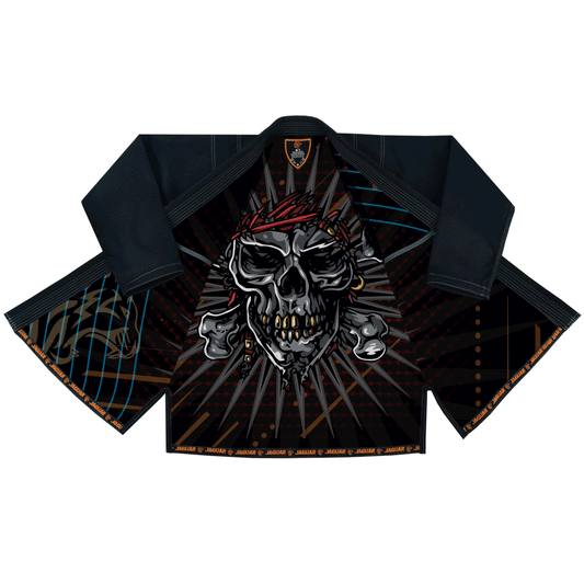 Jaguar Pro Gear - The Skull Inner Sublimated - Pro Brazilian Jiu Jitsu Kimono Gi Uniform Unisex