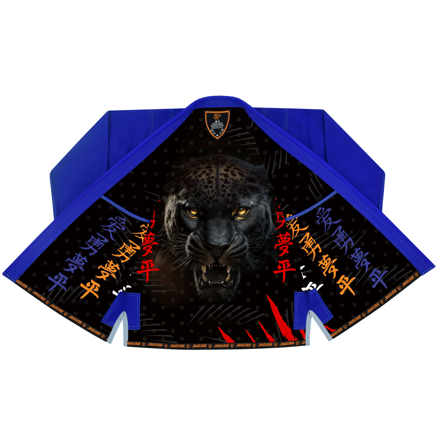 Jaguar Pro Gear - Angry Panther Inner Sublimated - Pro Brazilian Jiu Jitsu Kimono Gi Uniform Unisex