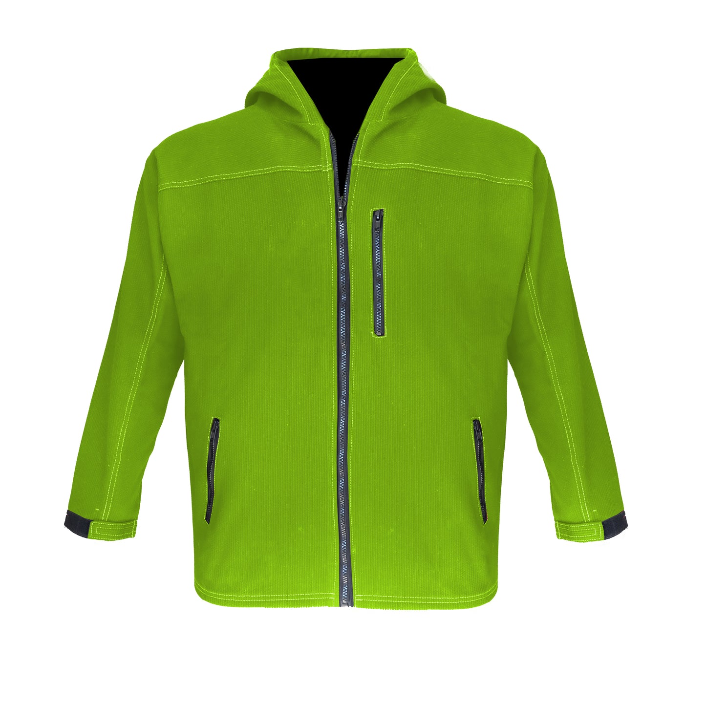 Exclusive Pearl Weave BJJ Hoodie Lime Green Unisex