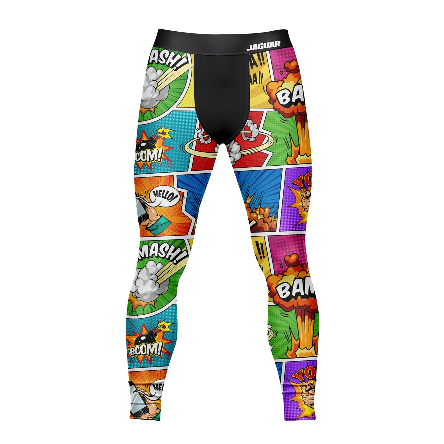 Comic Pop - Premium Compression Pant Unisex Workout Yoga And Casual