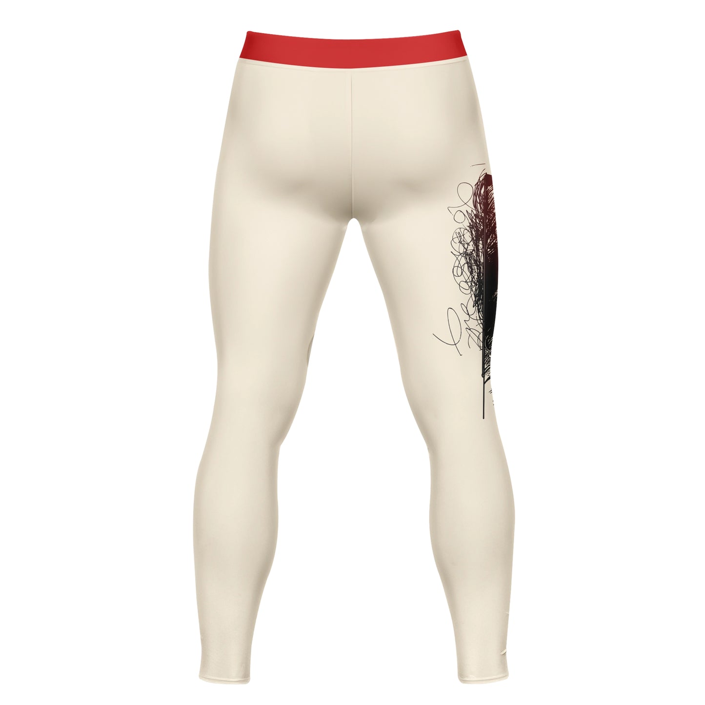 Minimal Graphic - Premium Compression Pant Unisex Workout Yoga And Casual