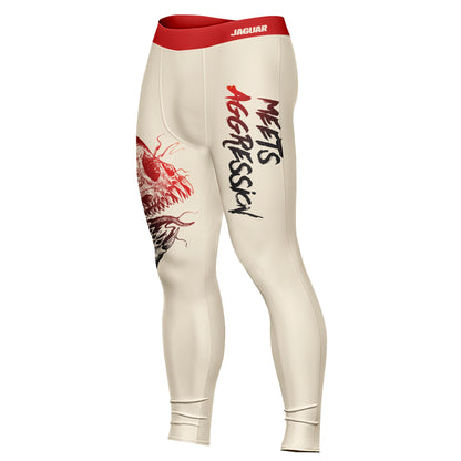 Minimal Graphic - Premium Compression Pant Unisex Workout Yoga And Casual