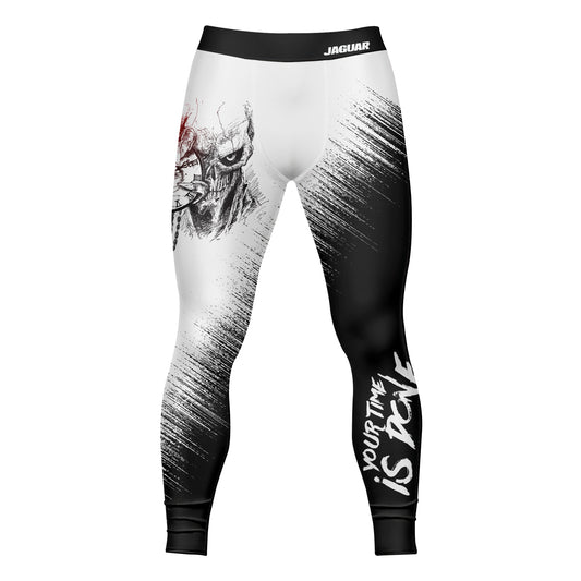 Monochrome Combat - Premium Compression Pant Unisex Workout Yoga And Casual