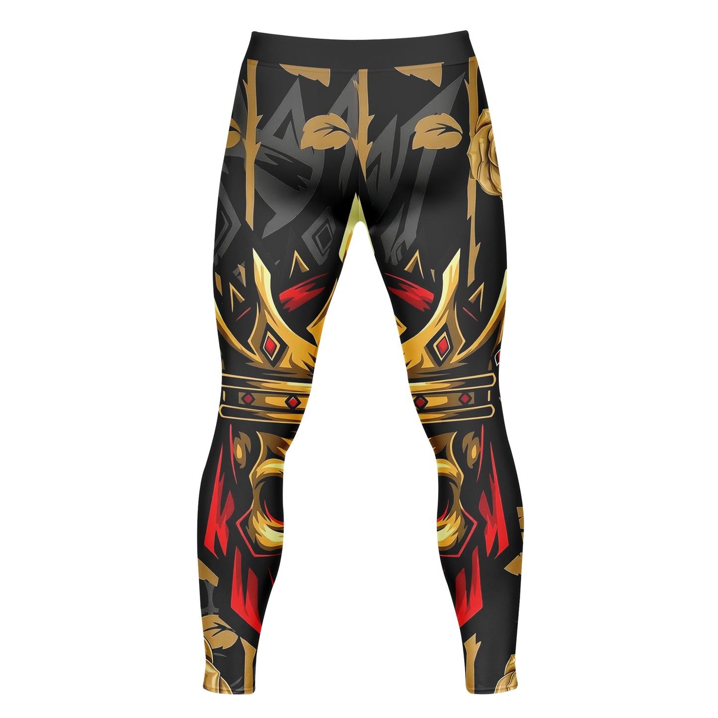 Royal Crown - Premium Compression Pant Unisex Workout Yoga And Casual