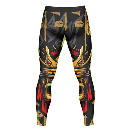 Royal Crown - Premium Compression Pant Unisex Workout Yoga And Casual