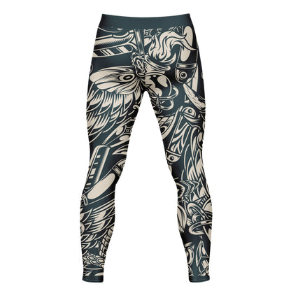 Spider Stealth - Premium Compression Pant Unisex Workout Yoga And Casual