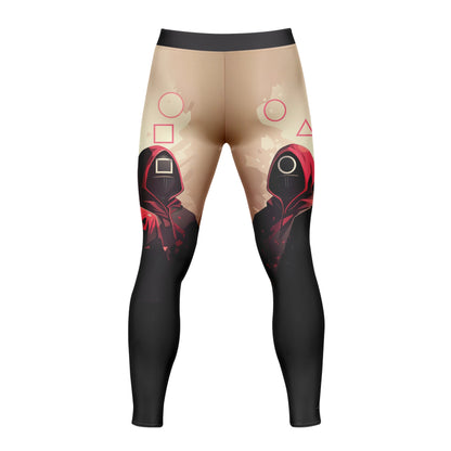Squid Game - Premium Compression Pant Unisex Workout Yoga And Casual