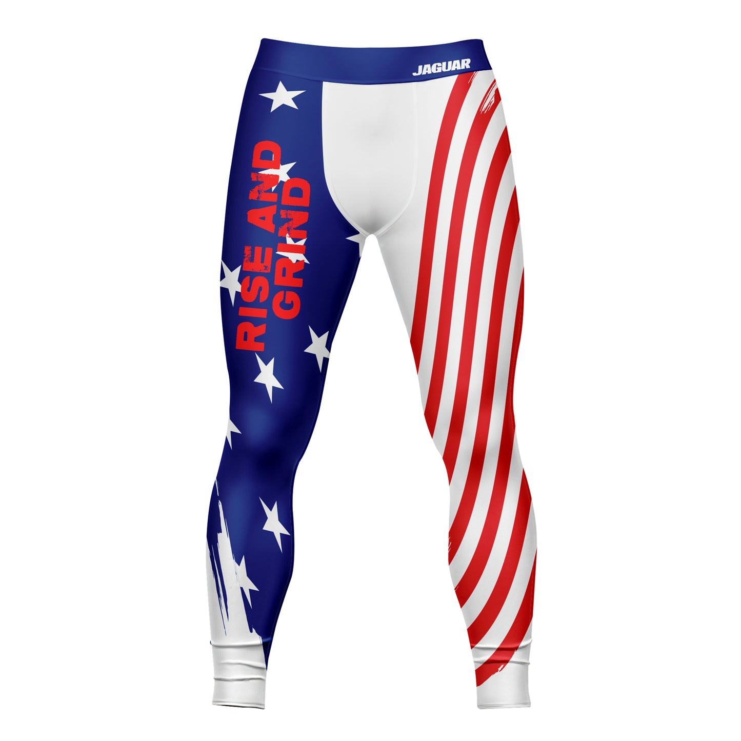 USA Flag - Premium Compression Pant Unisex Workout Yoga And Casual