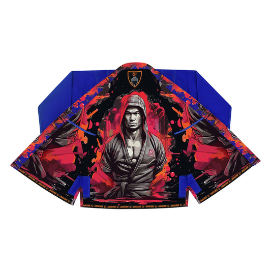 Jaguar Pro Gear - Jiu jitsu fighter Tarjetas Sublimated - Pro Brazilian Jiu Jitsu Kimono Gi Uniform Unisex