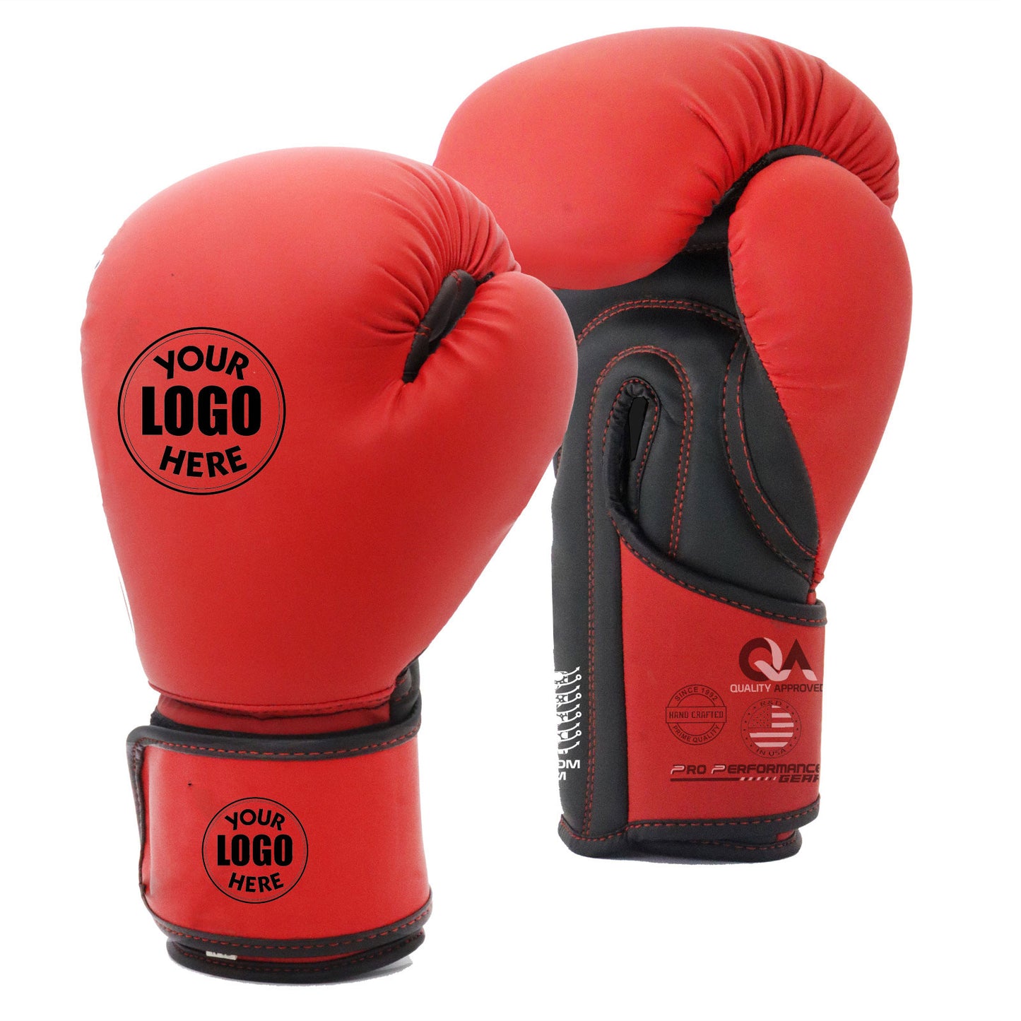 Custom Name & Logo - Traning Boxing Gloves For Boxing MMA Muay Thai Bag workout - Training & Competition