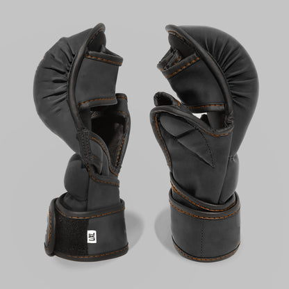 Custom Name & Logo - MMA Sparring Shooter Gloves For Boxing MMA Muay Thai - Training & Bag Work