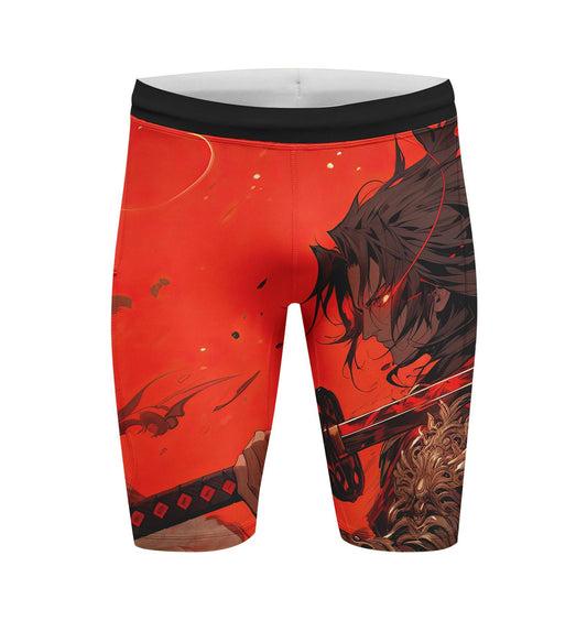 Anime Demon - Premium Sublimated Compression Short Unisex
