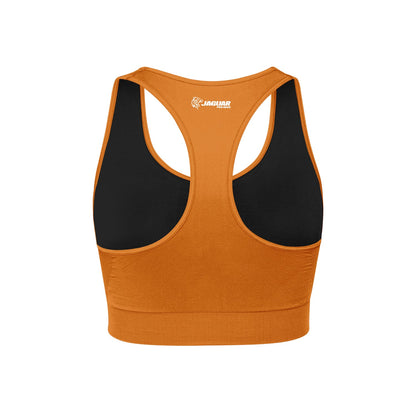 Rocky Satin Tiger - Premium Sports Bra For Girls & Women