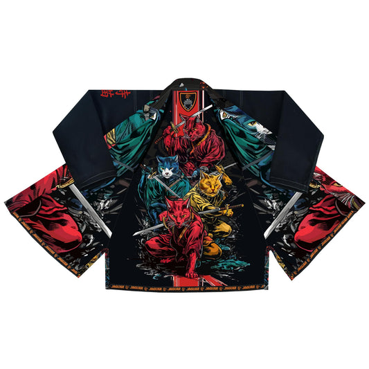 Jaguar Pro Gear - Samurai Wolf Sublimated - Pro Brazilian Jiu Jitsu Kimono Gi Uniform Unisex