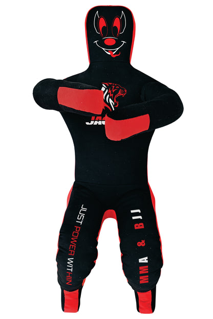 JAGUAR PRO GEAR - Jiu Jitsu MMA Mickey Sit Action Grappling Dummy Judo Martial Art Punching 4FT Unfilled
