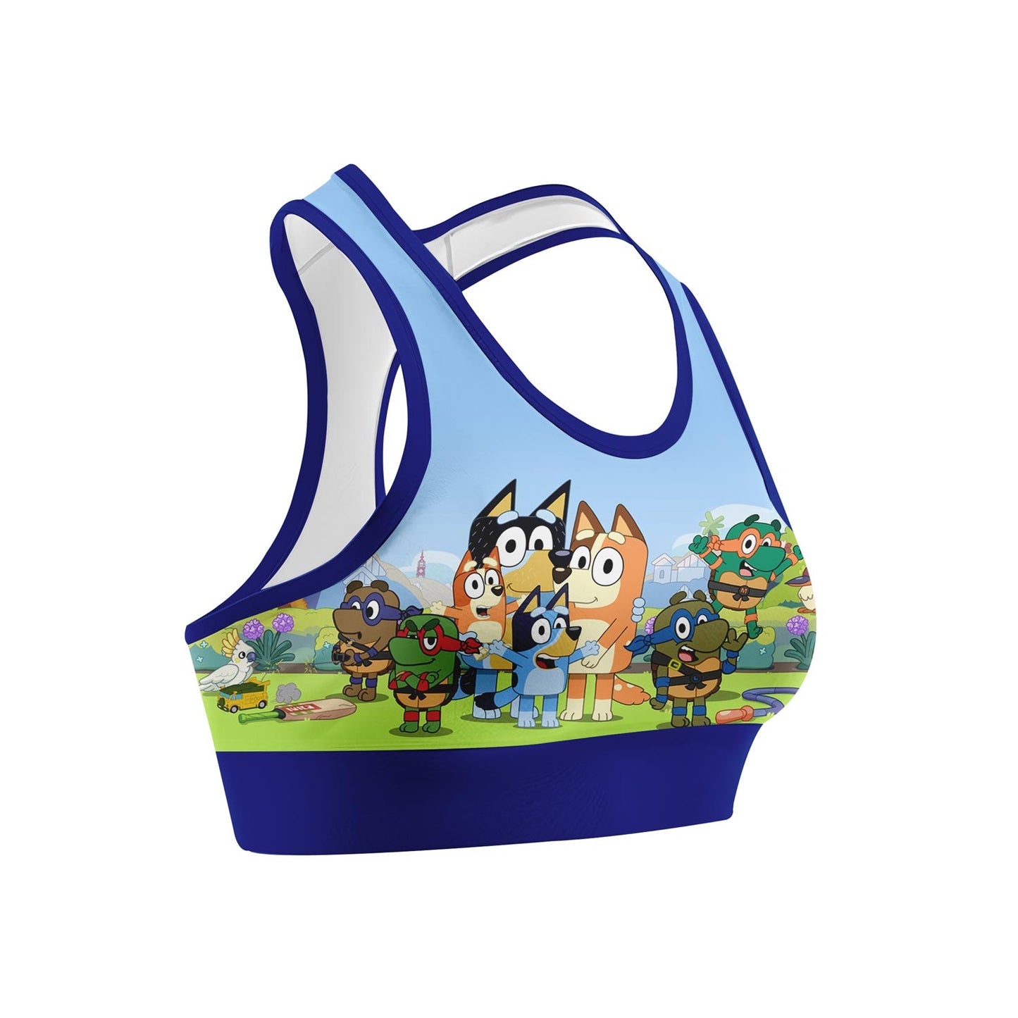 Bluey Bingo - Premium Sports Bra For Girls & Women