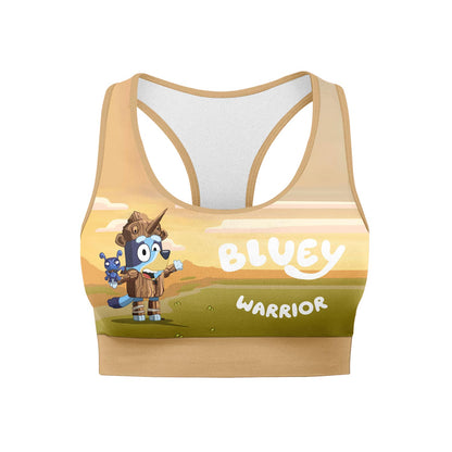 Disney Bluey - Premium Sports Bra For Girls & Women