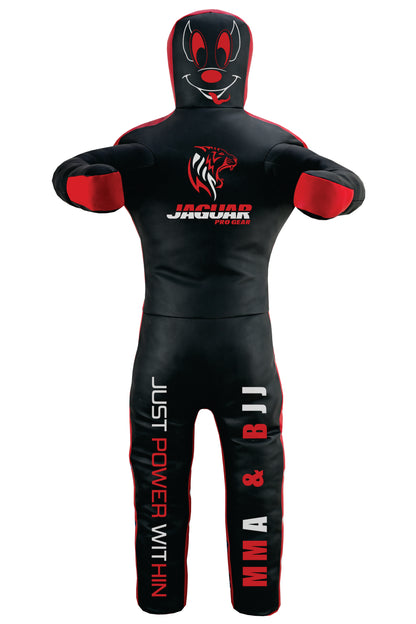 JAGUAR PRO GEAR - Jiu Jitsu MMA Mickey Grappling Dummy Judo Martial Art Punching 4FT Unfilled