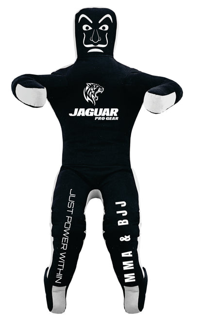 JAGUAR PRO GEAR - Jiu Jitsu MMA Grappling Sit Action Dummy Judo Martial Art Punching 6FT Unfilled