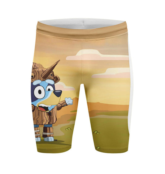Disney Bluey - Premium Sublimated Compression Short Unisex
