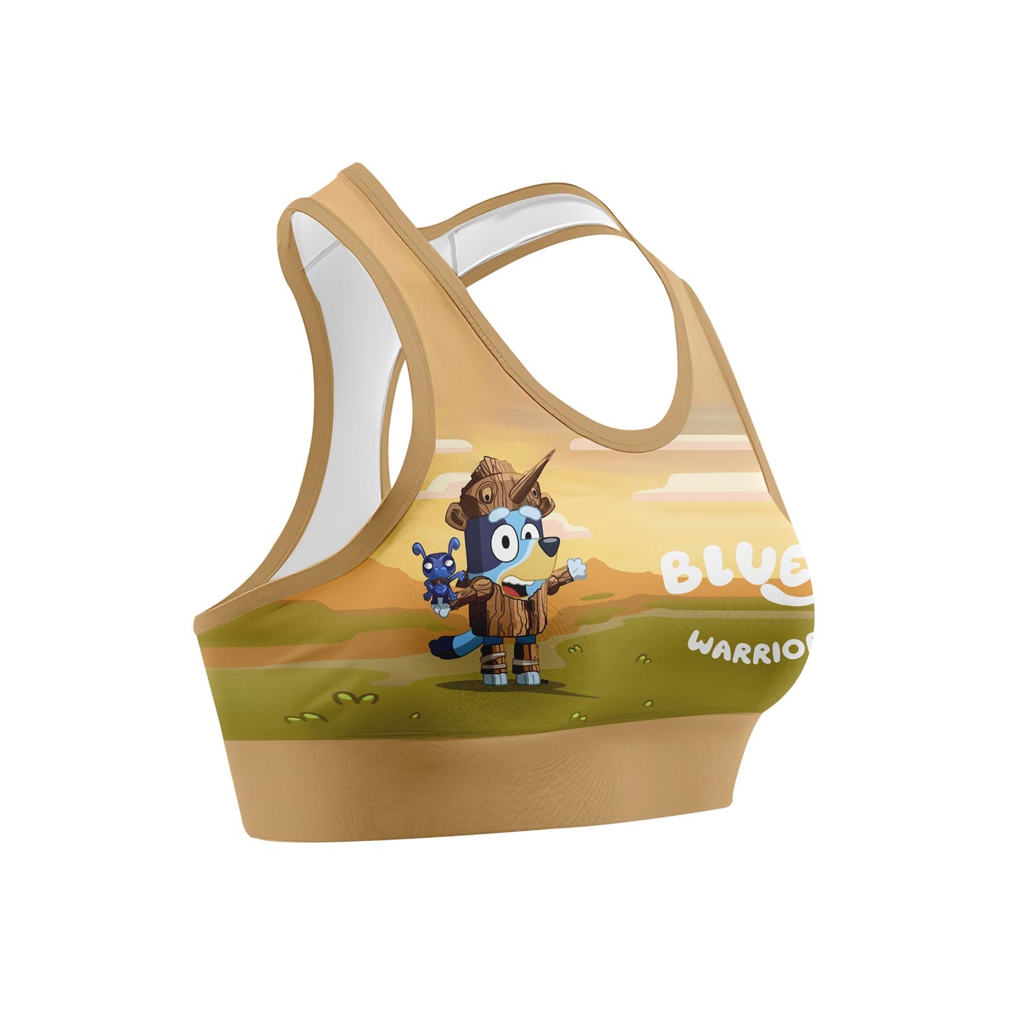 Disney Bluey - Premium Sports Bra For Girls & Women