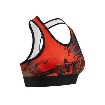 Anime Demon - Premium Sports Bra For Girls & Women
