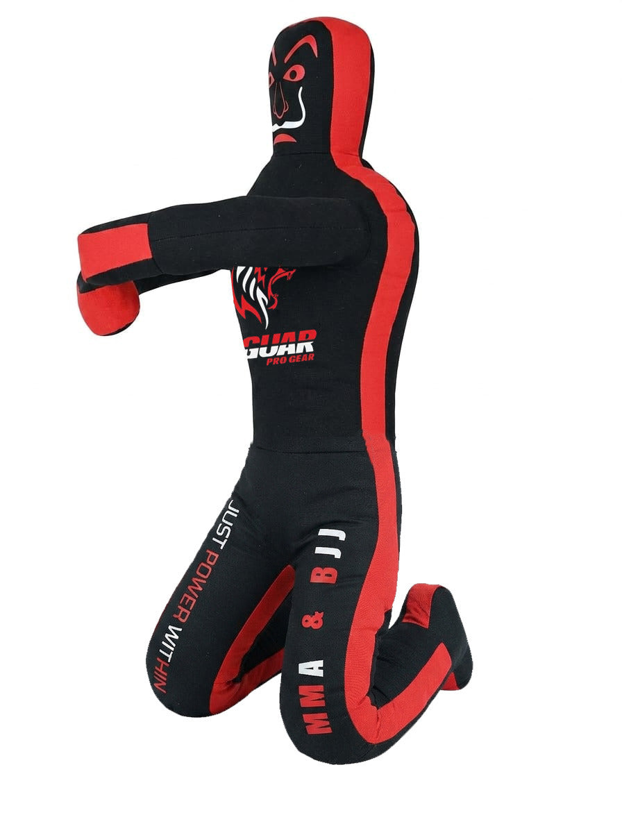 JAGUAR PRO GEAR - Jiu Jitsu MMA Grappling Sit Action Dummy Judo Martial Art Punching 6FT Unfilled