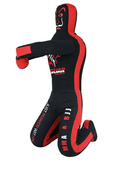 JAGUAR PRO GEAR - Jiu Jitsu MMA Grappling Sit Action Dummy Judo Martial Art Punching 6FT Unfilled