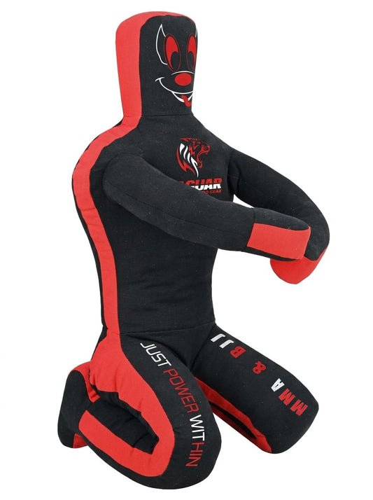 JAGUAR PRO GEAR - Jiu Jitsu MMA Mickey Sit Action Grappling Dummy Judo Martial Art Punching 4FT Unfilled