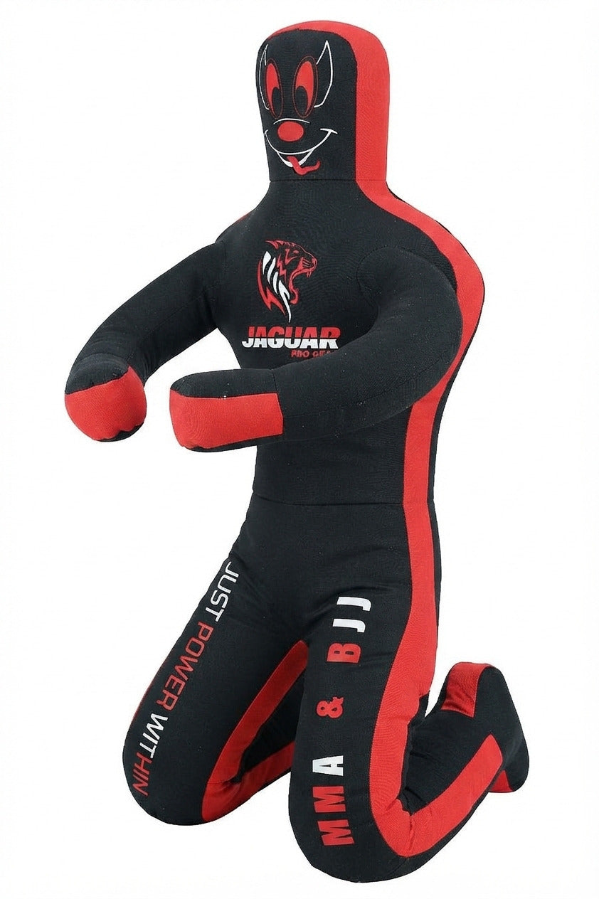 JAGUAR PRO GEAR - Jiu Jitsu MMA Mickey Sit Action Grappling Dummy Judo Martial Art Punching 4FT Unfilled